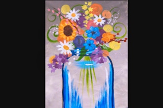 BYOB Painting: Mason Jar Flowers (UWS)